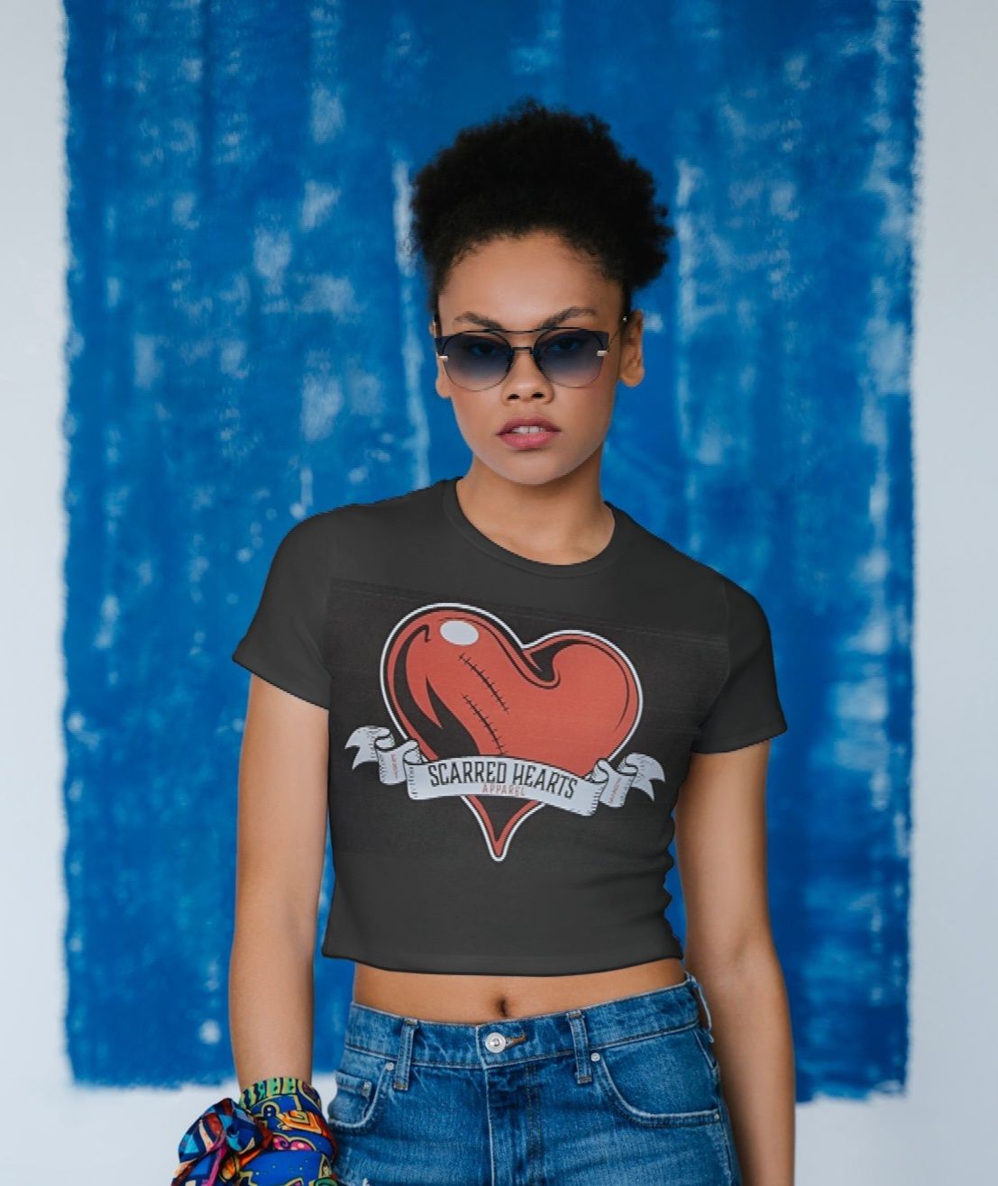 Scarred Heart Crop Top